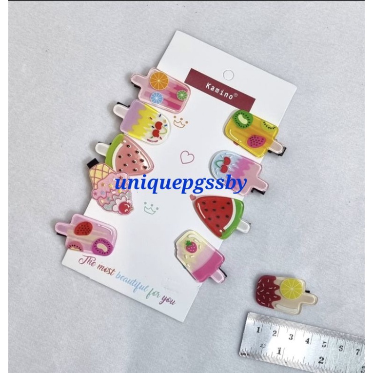 [ISI 10PCS] JEPIT BEBEK LUCU