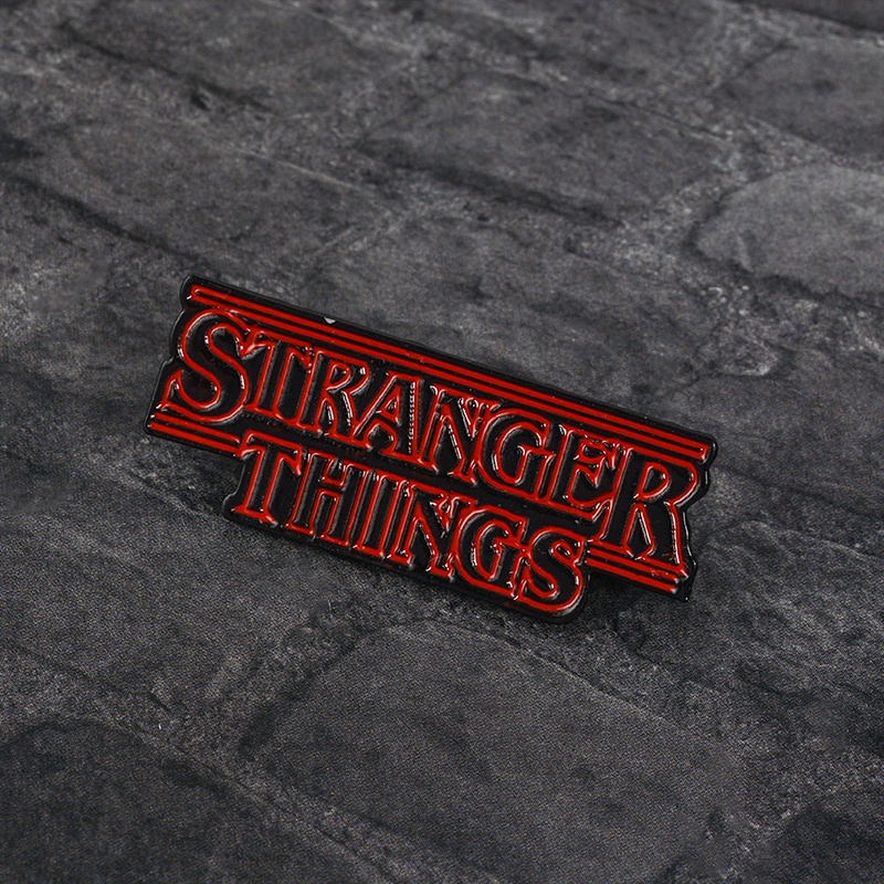 Bros Pin Enamel Logo TV Stranger Things Untuk Pria Dan Wanita