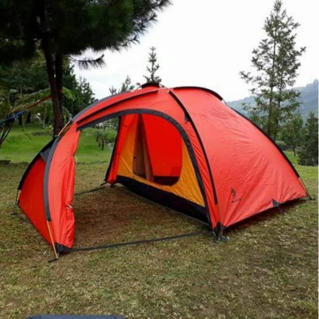 Tenda Camping Hillman Turtle 45 Kap 4-5 Orang 4 Season Double Layer