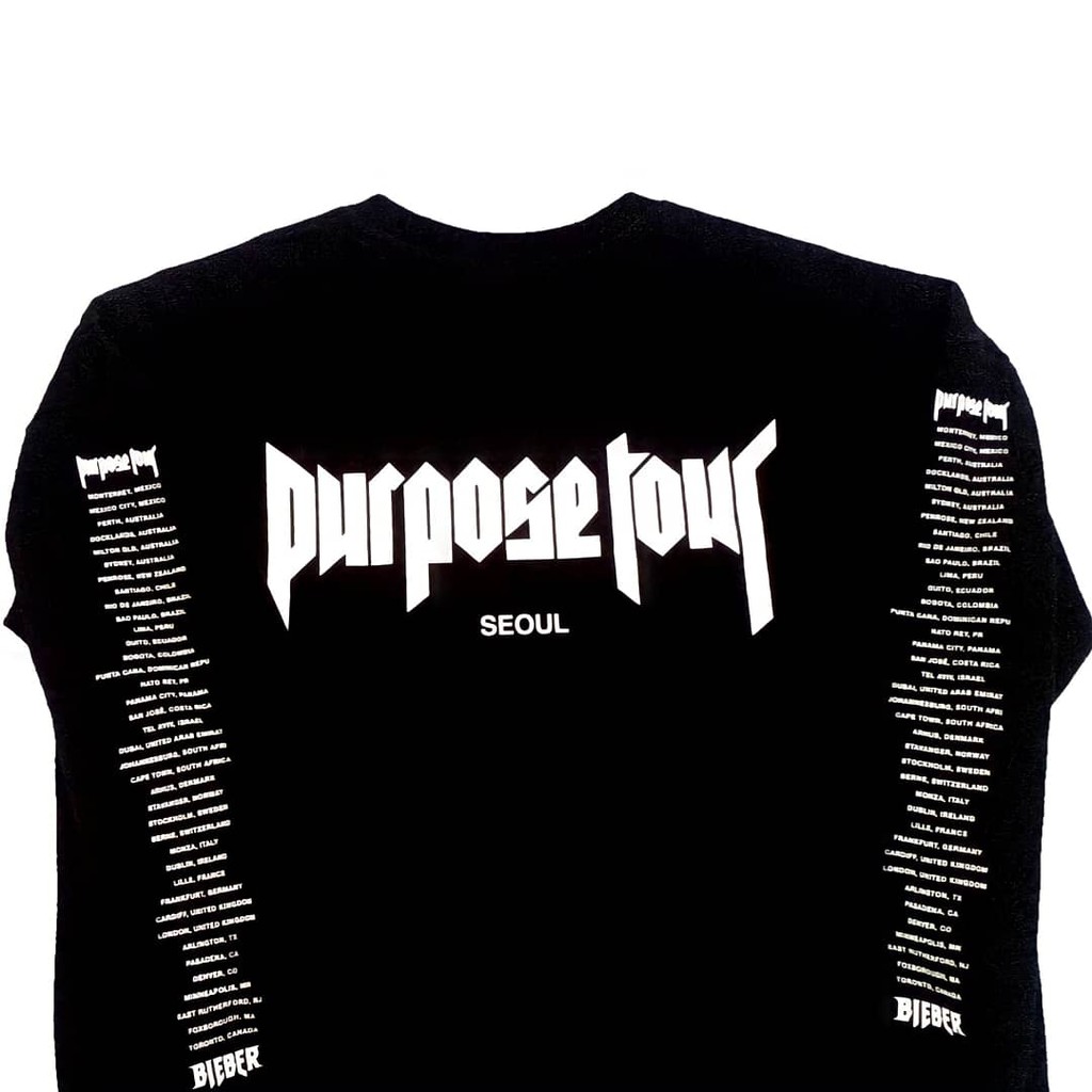 Crewneck Purpose Tour Merchandise