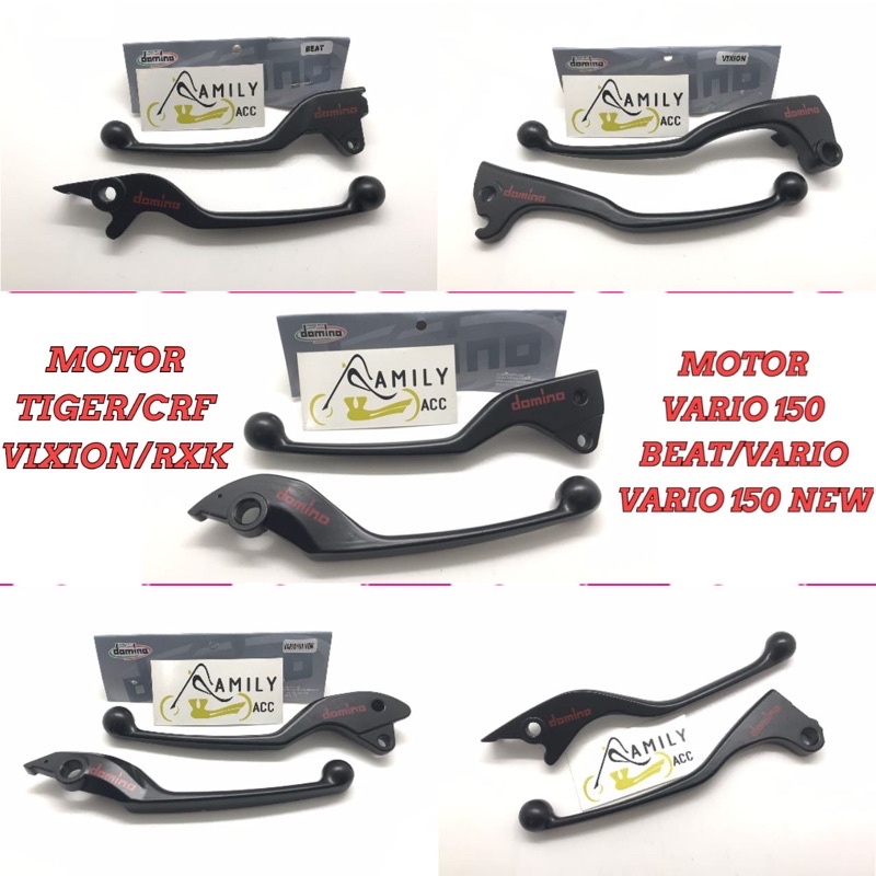 HANDLE REM STANDAR DOMINO MOTOR BEAT - VARIO 150 - TIGER - CRF - VIXION - RXK NEW - VARIO 150 NEW