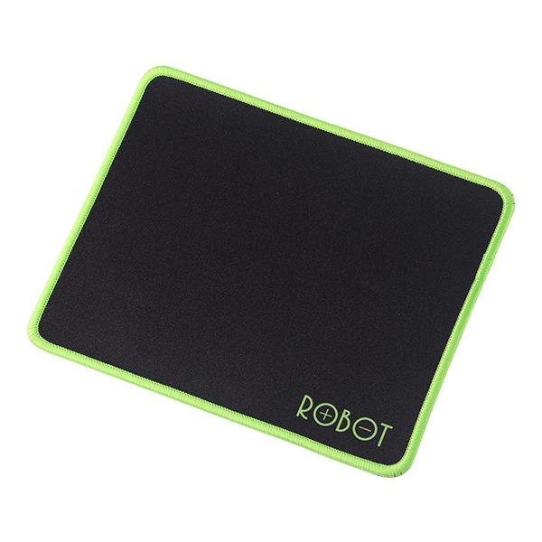 Robot Mousepad RP05-S RP05-M Black Gaming Mouse Pad Polos Rubber Hitam Lembut Anti Slip