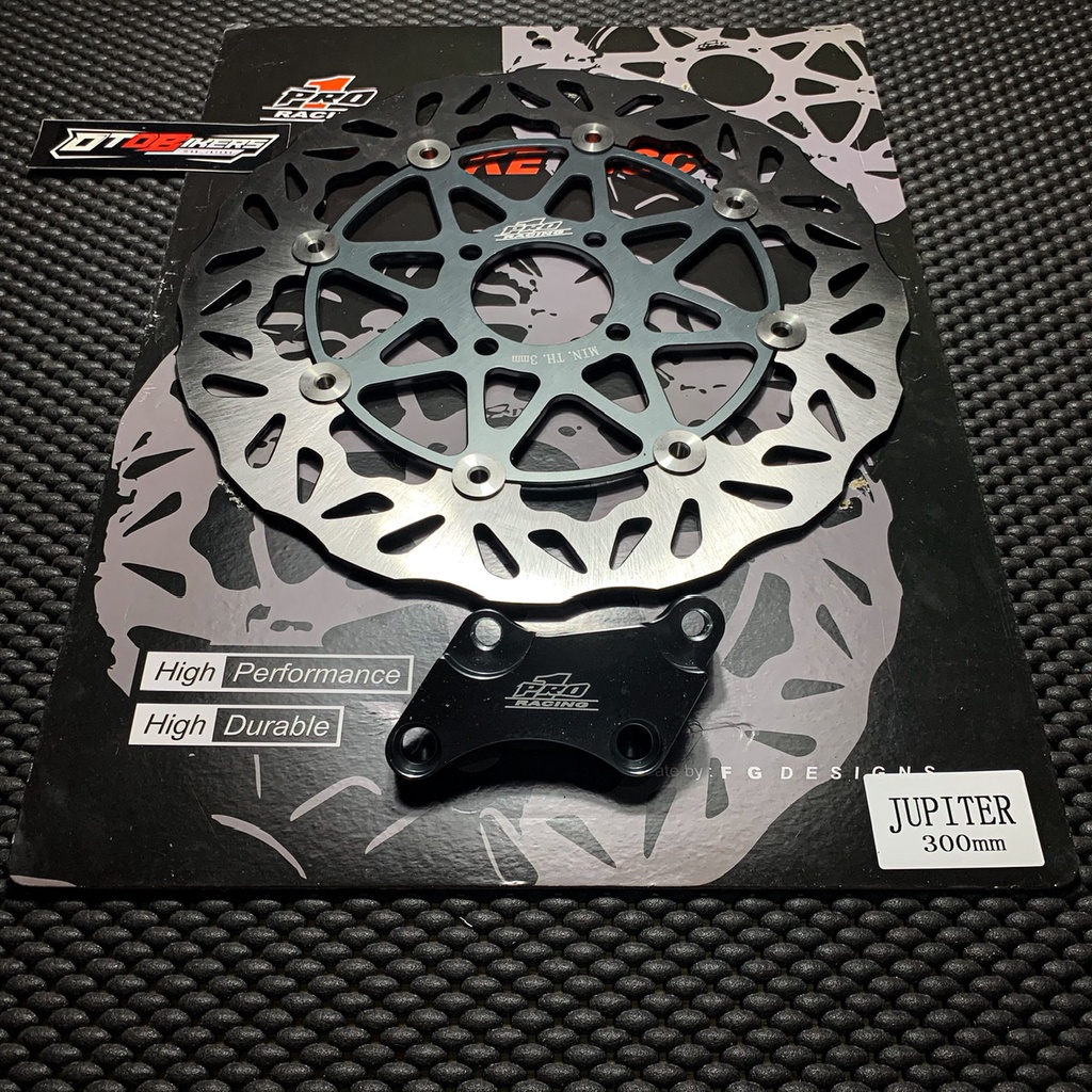 Piringan Cakram 300 mm PSM Jupiter z MX 135 Z1 Vega R ZR New fizr rx MX King 150 floating disc 300mm titanium model moto1 pro1 tdr-Pro1 Grey