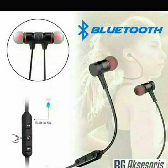 Headset Magnetic Bluetooth