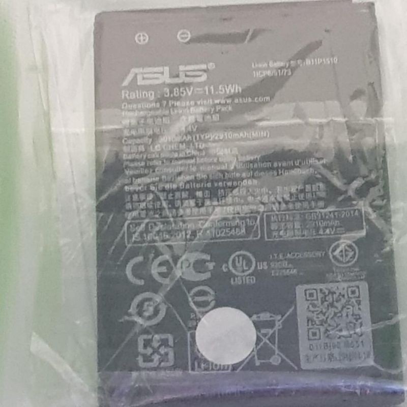 baterai Asus original Zenfone 3 Go 5,5