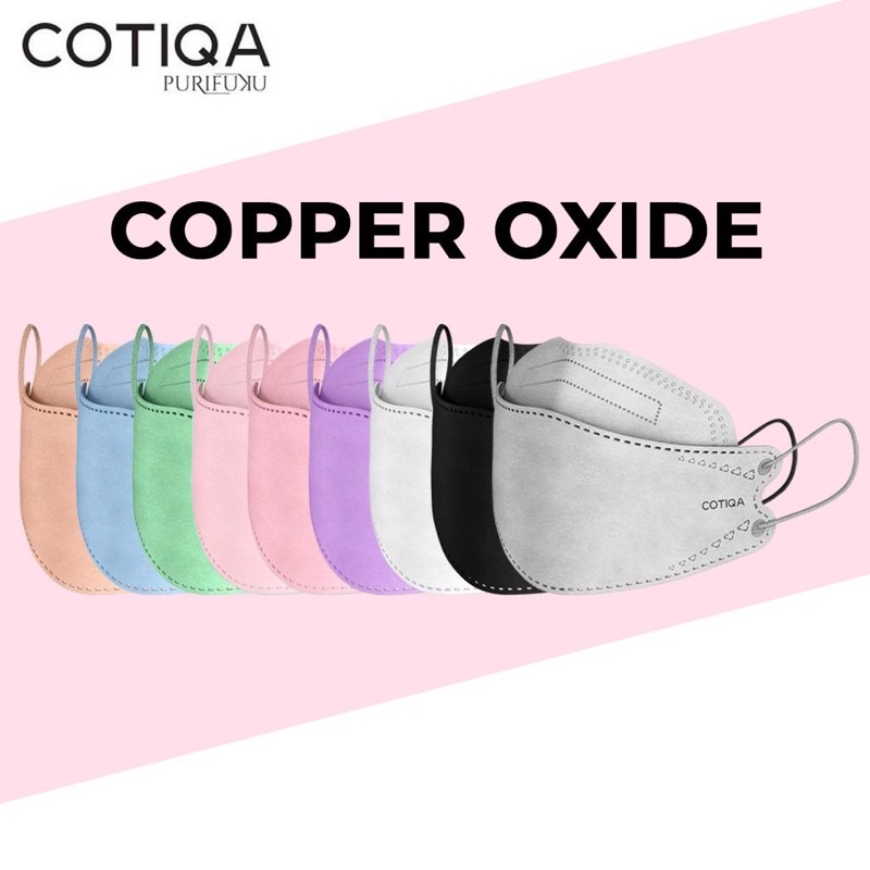 Masker Cotiqa Copper Oxide - KF94 5Ply Masker Premium Korea