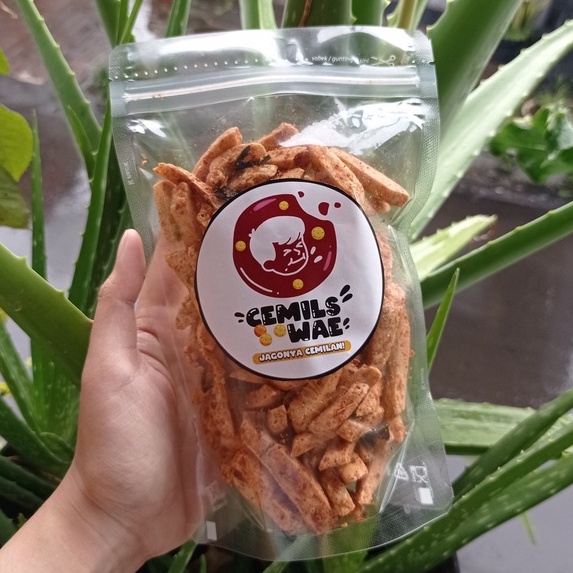 

Basreng Pedas / Original Daun Jeruk 150 gram Bakso Goreng Pedas Cabe Daun Jeruk Asli 150gr Pedes Nampol