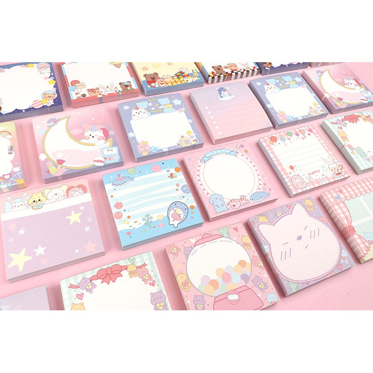 

Memo Persegi Cute Animal