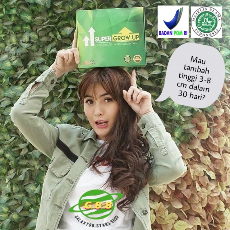

SUPER GROW UP PENINGGI BADAN KALSIUM ZINC SUSU PENINGGI