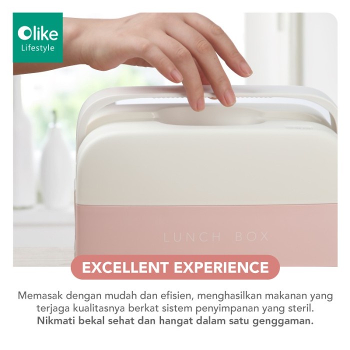 OLIKE LUCH BOX TEMPAT MAKAN ELEKTRIK GARANSI RESMI OLIKE INDONESIA