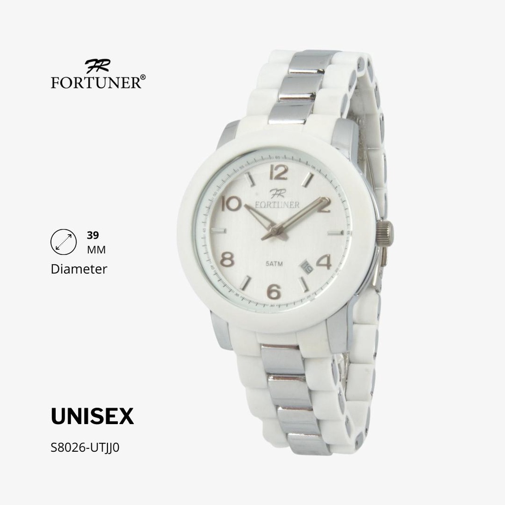 Fortuner Jam Tangan Pria Wanita Unisex Original Ainslie