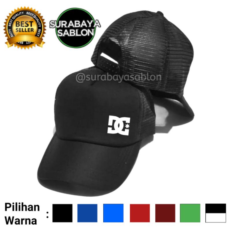 Topi DC Trucker | Topi Pria Dan Wanita
