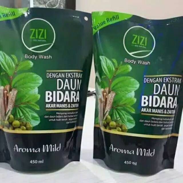 Sabun zizi refill / daun bidara / sabun mandi cair