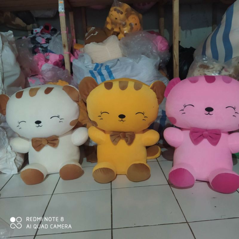 Boneka kucing jepang jumbo [merry cat] / boneka kucing cod / kucing cantik besar