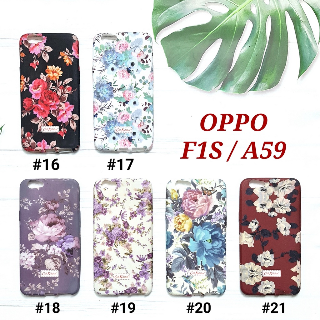 OPPO F1 A35 F1 PLUS R9 F1S A59 F3 A77 F7 F9 F11 F11 PRO - CK FLOWER Soft Case Glow In The Dark