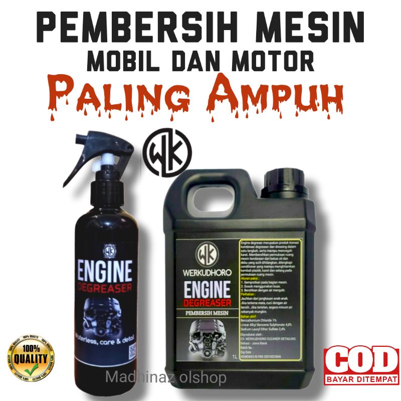 Pembersih mesin,kerak mesin ,engine degreaser ,ruang mesin mobil