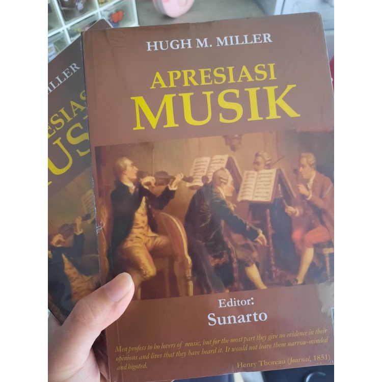 ORIGINAL BUKU SENI - BUKU APRESIASI MUSIK- HUGH M MILLER