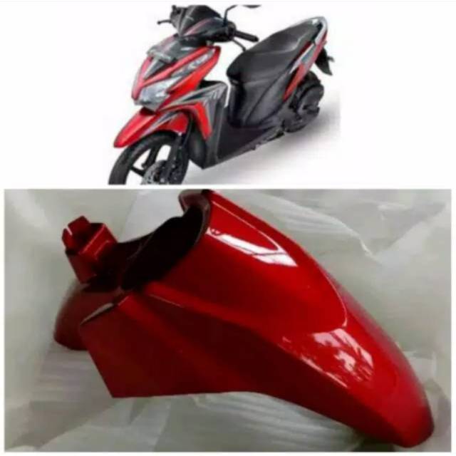 Spakbor depan slebor depan vario 125 old merah