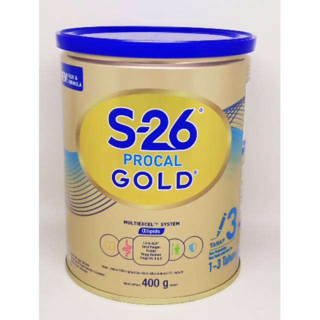 

S-26 PROCAL GOLD 3 400 GR (1-3 TAHUN)