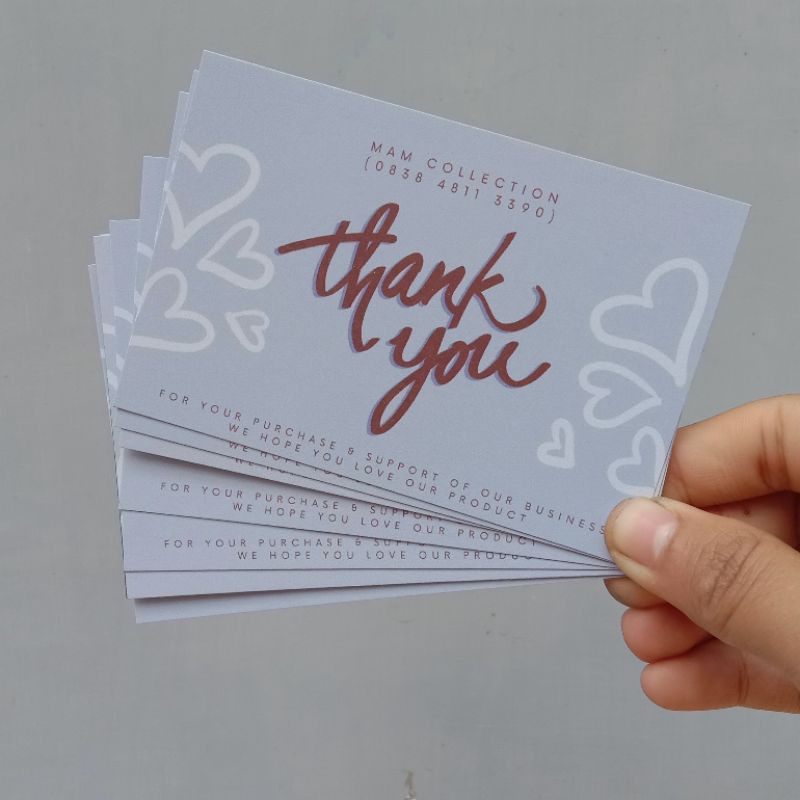 

THANKYOU CARD ONLINE