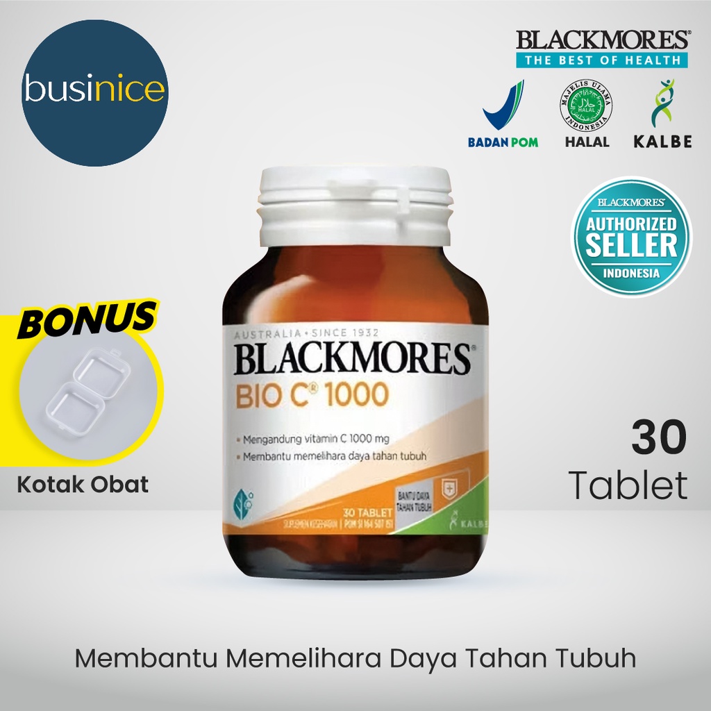 Blackmores Bio C 1000mg 30 Tablet BPOM Kalbe