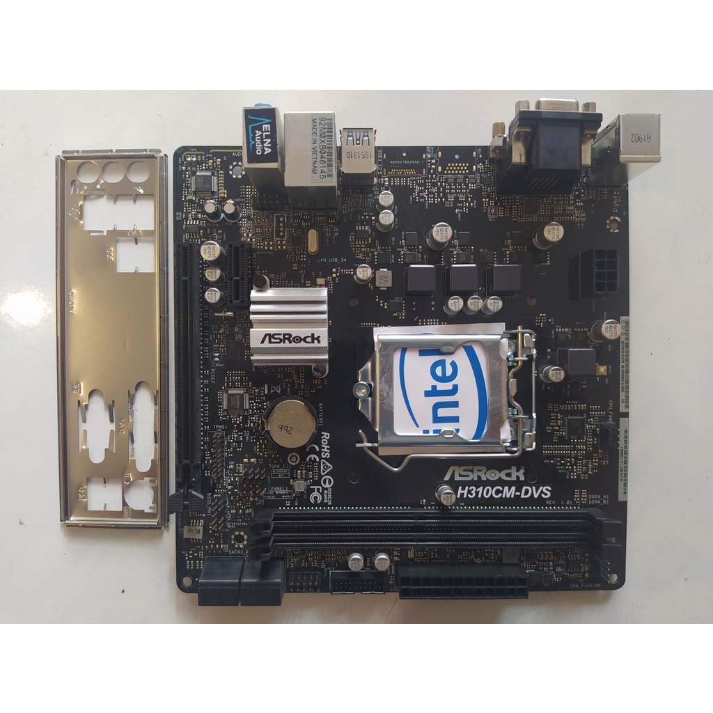 Motherboard Asrock H310 (H310CM-DVS) LGA1151 Mainborad Mobo