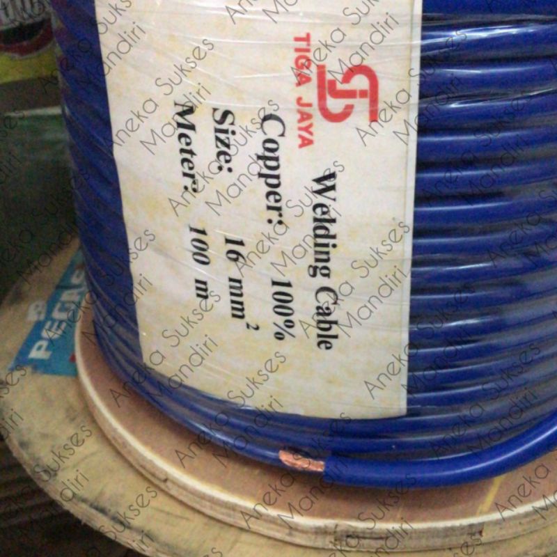 KABEL LAS 16MM FULL TEMBAGA KABEL TRAFO LAS 16MM KABEL MESIN LAS 16MM