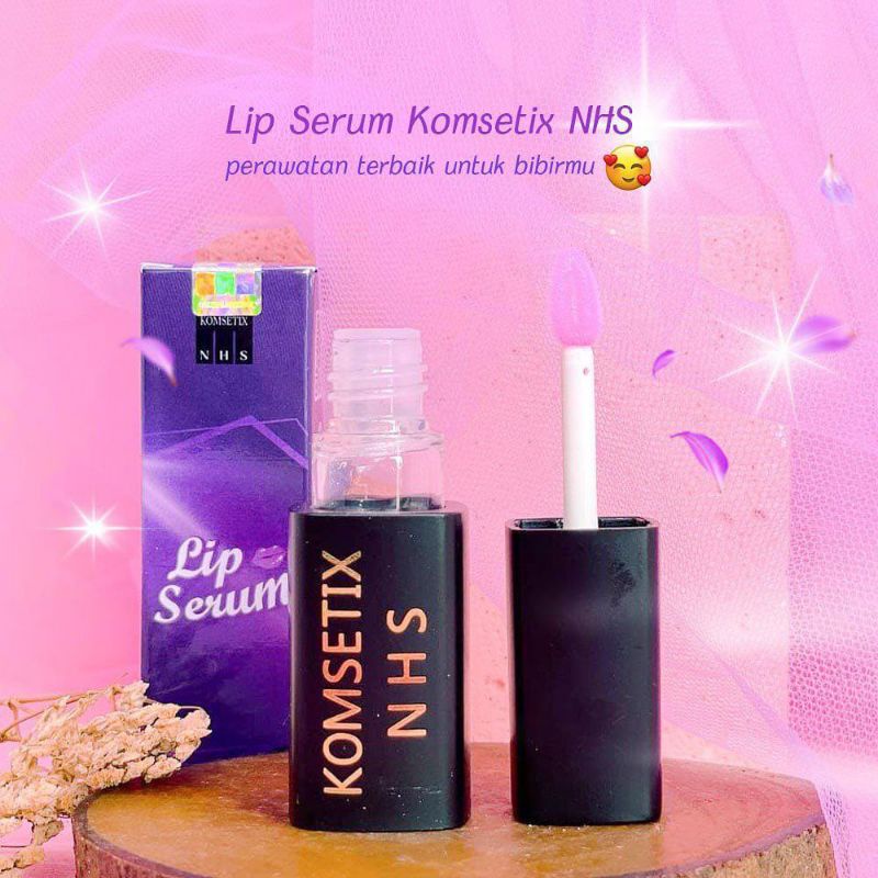 LIP SERUM KOMSETIXNHS BPOM HALAL MUI ALAMI