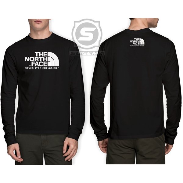 DI JUAL KAOS BAJU LENGAN PANJANG - LONGSLEEVE TNF THE NORTH FACE 02