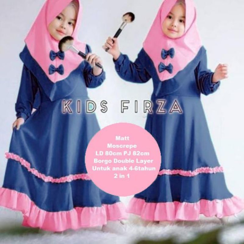 Set Gamis Anak / Gamis syar'i Anak