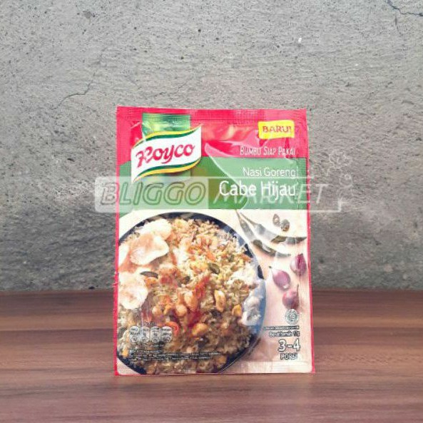 

Royco Bumbu Siap Pakai Nasi Goreng Cabe Hijau