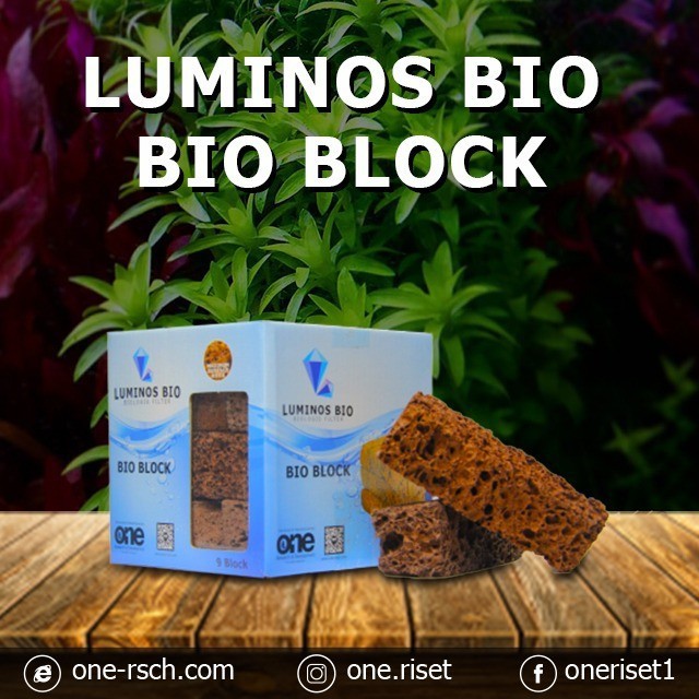 LUMINOS BIO MEDIA FILTER RUMAH BAKTERI BIOLOGIS  ALAMI AQUARIUM