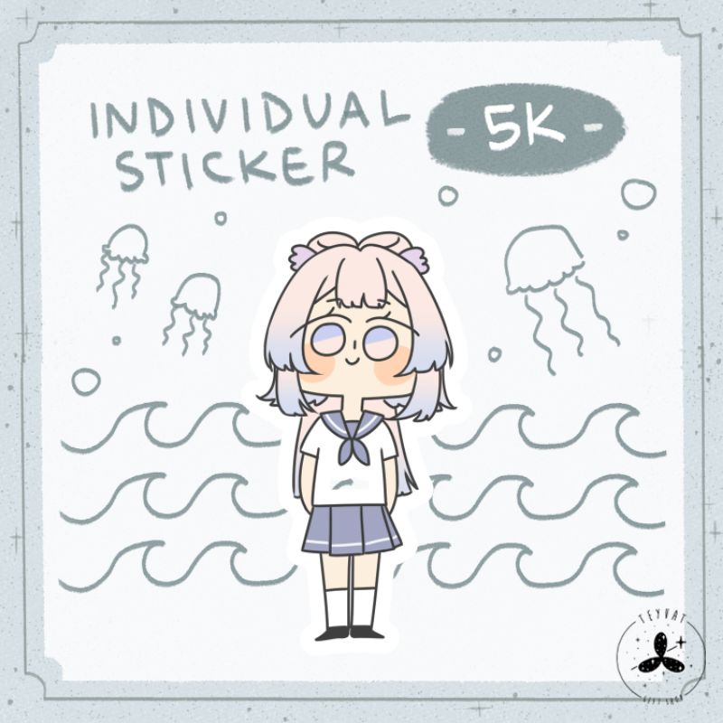 

Individual Sticker Kokomi Genshin Impact