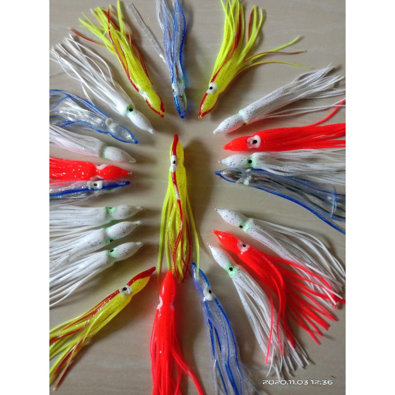 SQUID JID, SOFT CUMI2, LURE CUMI JIG, HEAD SQUID JIG GID.