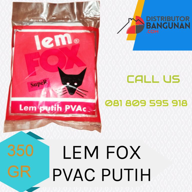 

Lem 350 gr Pvac Putih FOX