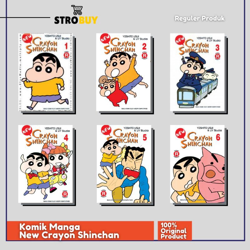 Komik Crayon Shinchan New Edition