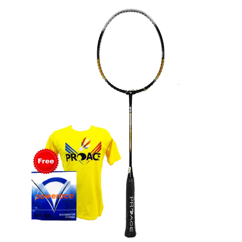 Proace Titanium Ti 8 Raket Badminton Original