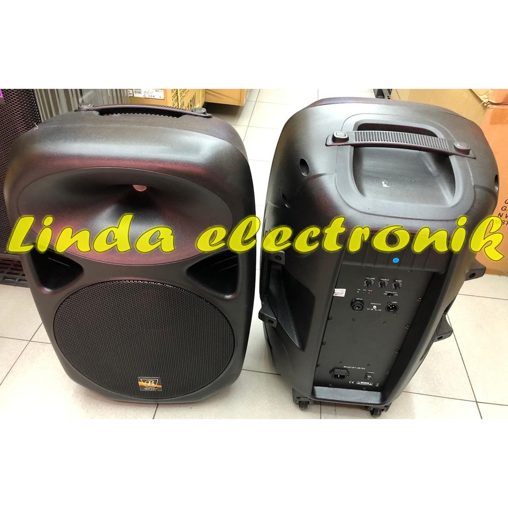SPEAKER AKTIF 15 INCH 1 PASANG 2 PCS BEYER BY JB15A / BEYER BY-JB15A