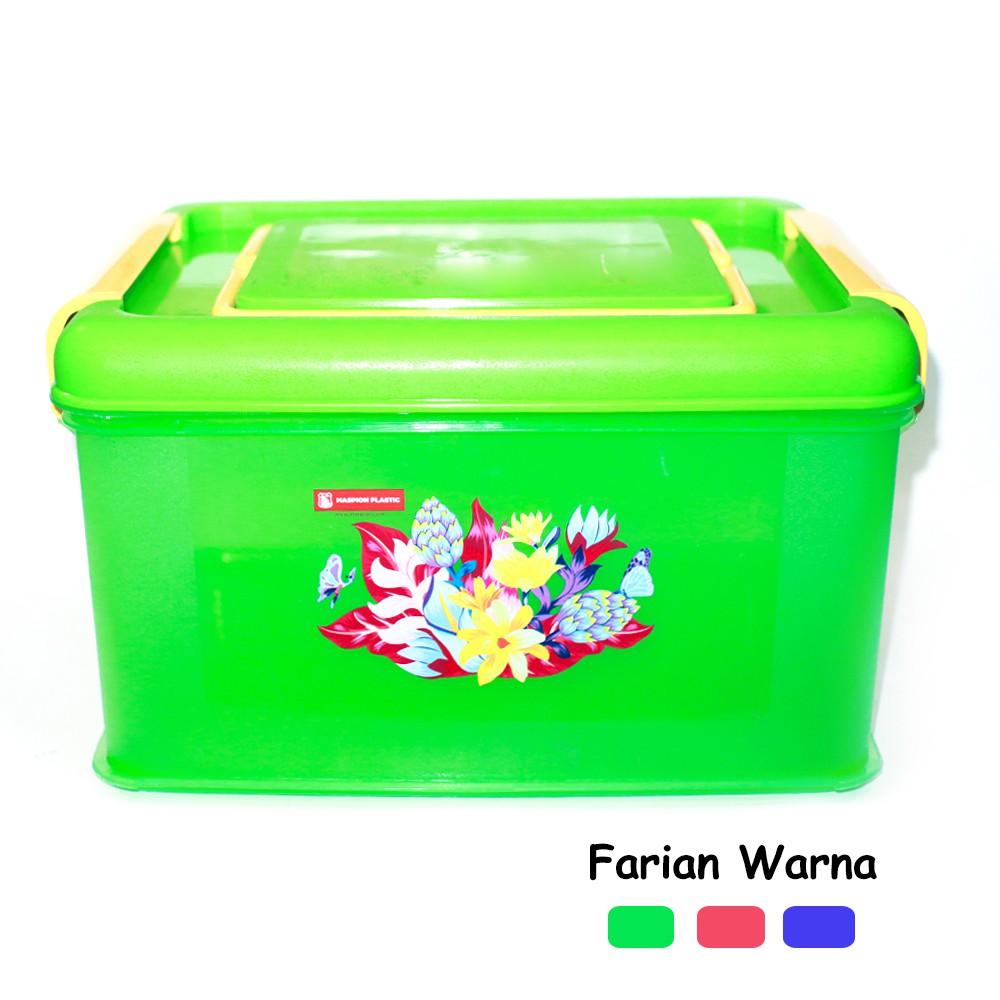 Maspion master box Large - tempat penyimpanan serbaguna - random colour