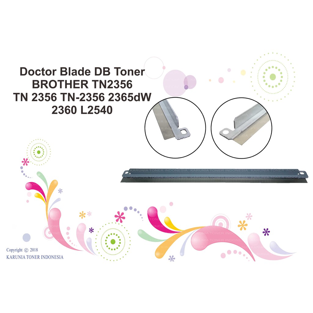 Doctor Blade DB Toner BROTHER TN2356 TN 2356 TN-2356 2365dW 2360 L2540