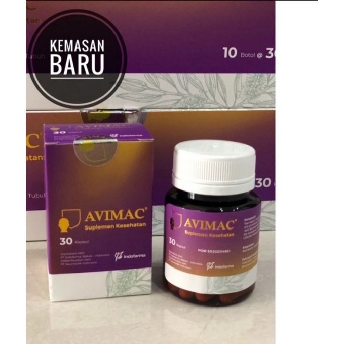 Avimac suplemen penambah daya tahan tubuh isi 30