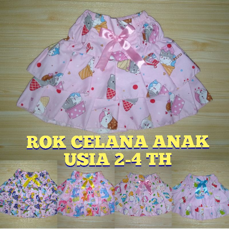 Rok Celana Anak (Usia 2 - 4 th)