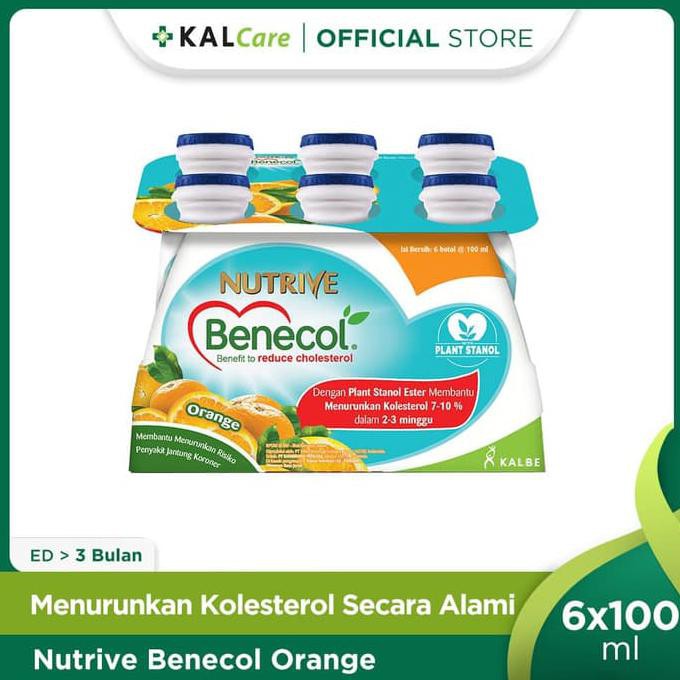 

DISKON! Nutrive Benecol No Added Sucrose Orange 6x100ml