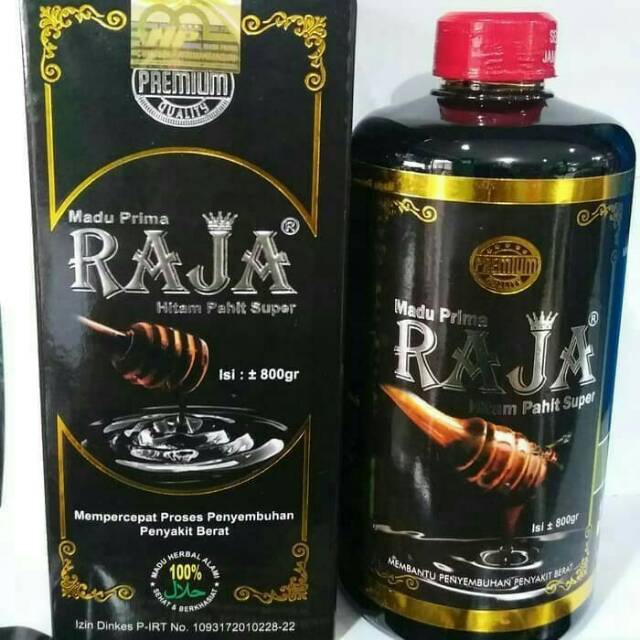 

Madu PRIMA RAJA Madu Hitam Pahit Super 800 gr