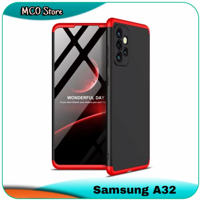 Casing Samsung Galaxy A32 A 32 Hard Case Armor Slim Fit Smooth