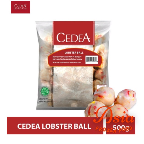 

Cedea Lobster Ball (Baso Lobster) 500 g