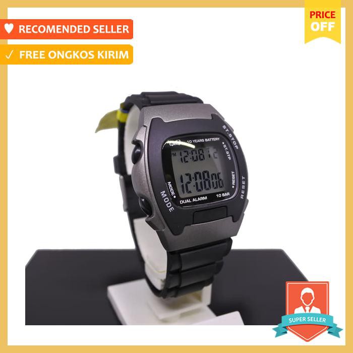 Q&Q Qq Qnq Digital Jam Tangan Original Mac5P111Y Black