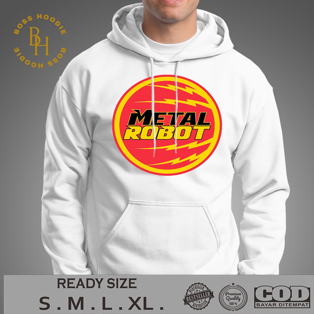 JAKET HOODIE Metal Robot | HOODIE PRIA | JAKET PRIA | HOODIE KEREN