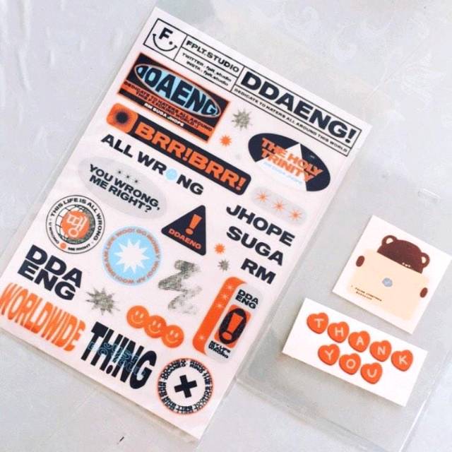 

Bangtan boys sticker tape