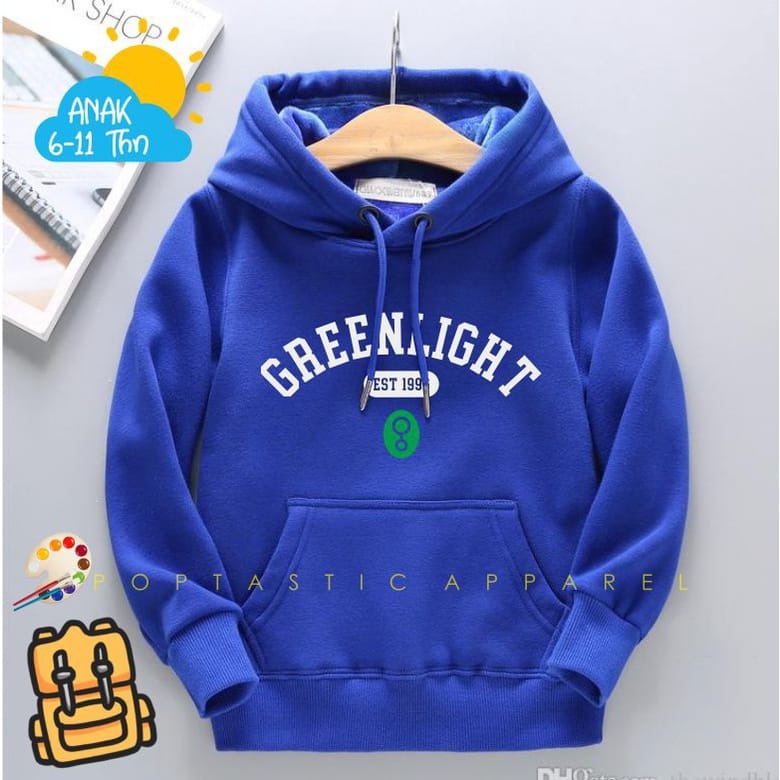 COD SWEATER HOODIE GREENLT ANAK - JAKET BAYI DISTRO KUALITAS PREMIUM - BAHAN KATUN TEBAL - BEST QUALITY